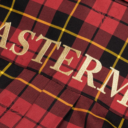 Plaid Long Sleeve Woven Shirt - Burgundy Plaid
