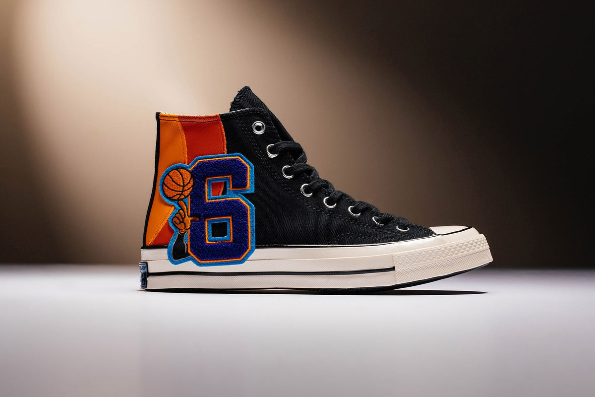 Chuck 70 Hi "Space Jam" - Black/Mantra Orange