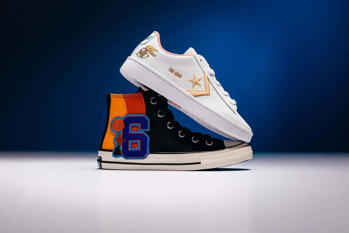 Kid's Chuck 70 Hi "Space Jam" - Black/Mantra Orange