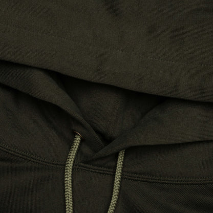 Logo Knit Hoodie - Olive