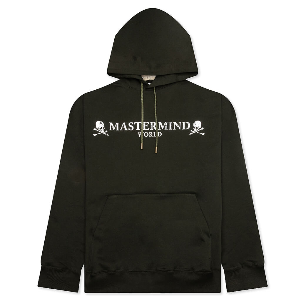 Logo Knit Hoodie - Olive