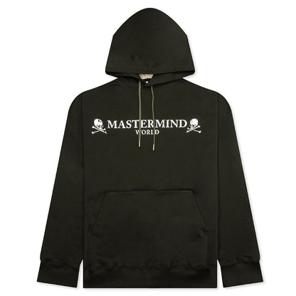 Logo Knit Hoodie - Olive
