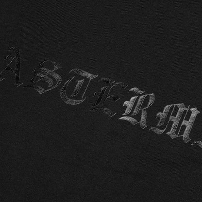 Skull Logo Knit Sweatshirt - Black