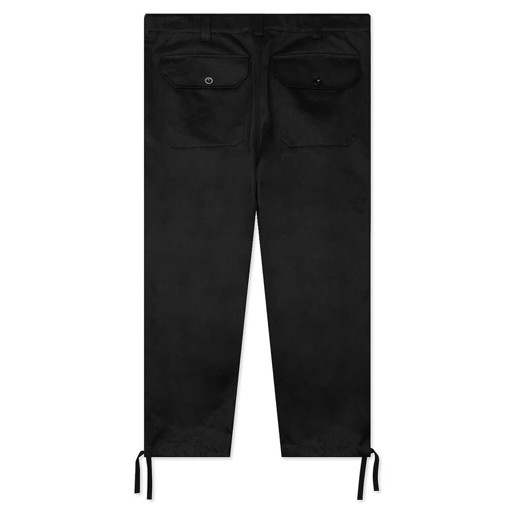 Cotton Chino Pants - Black