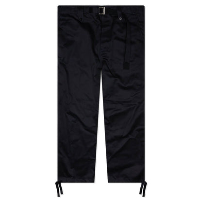 Cotton Chino Pants - Navy