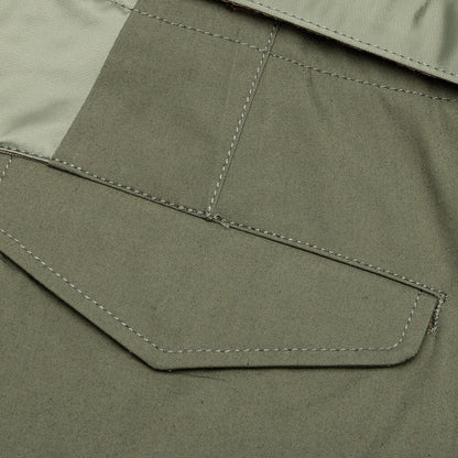 Cotton Nylon Oxford Short - Khaki