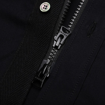 Cotton Poplin Shirt - Black