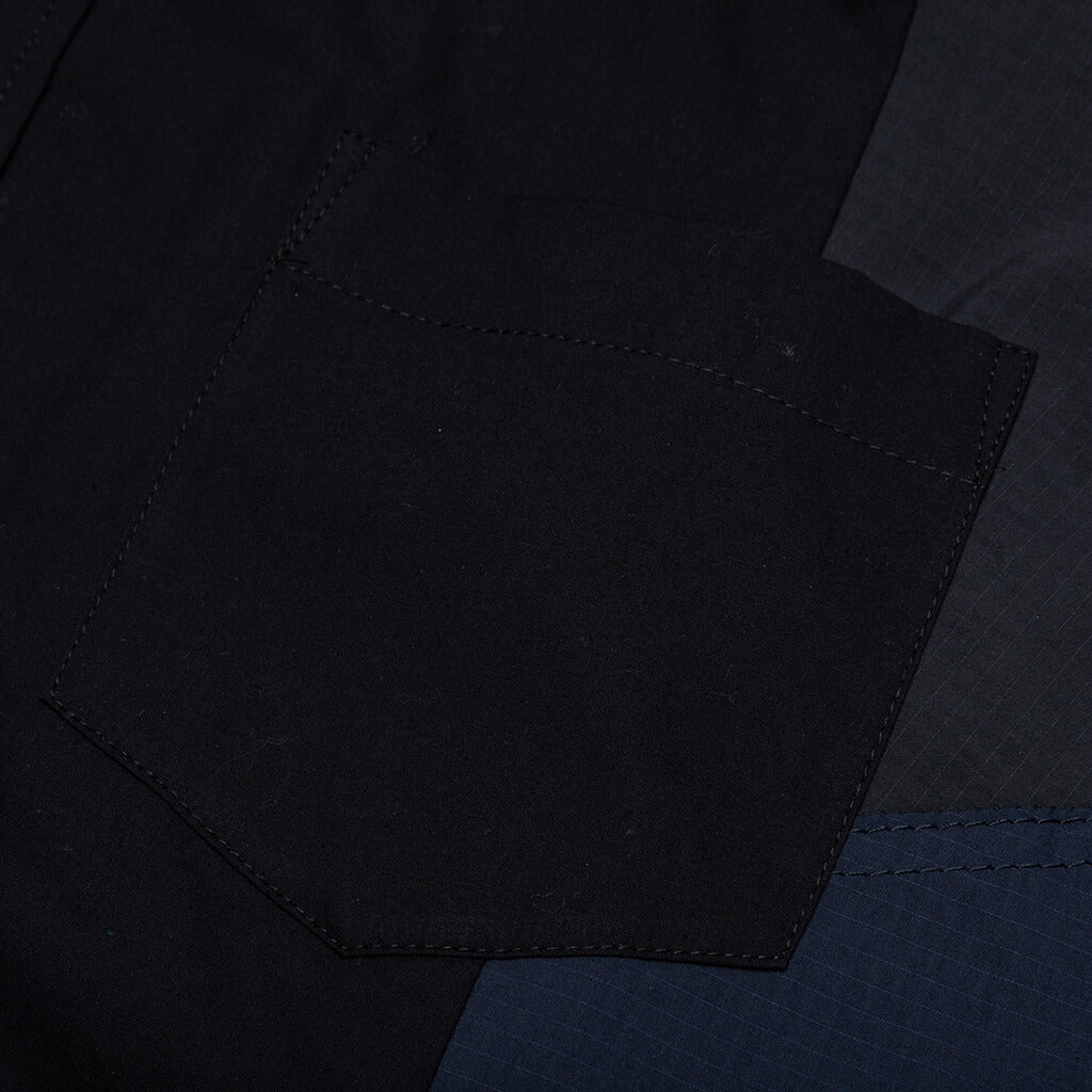Cotton Poplin Shirt - Black