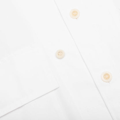 Cotton Poplin Shirt - White