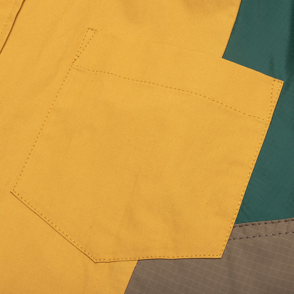 Cotton Poplin Shirt - Yellow