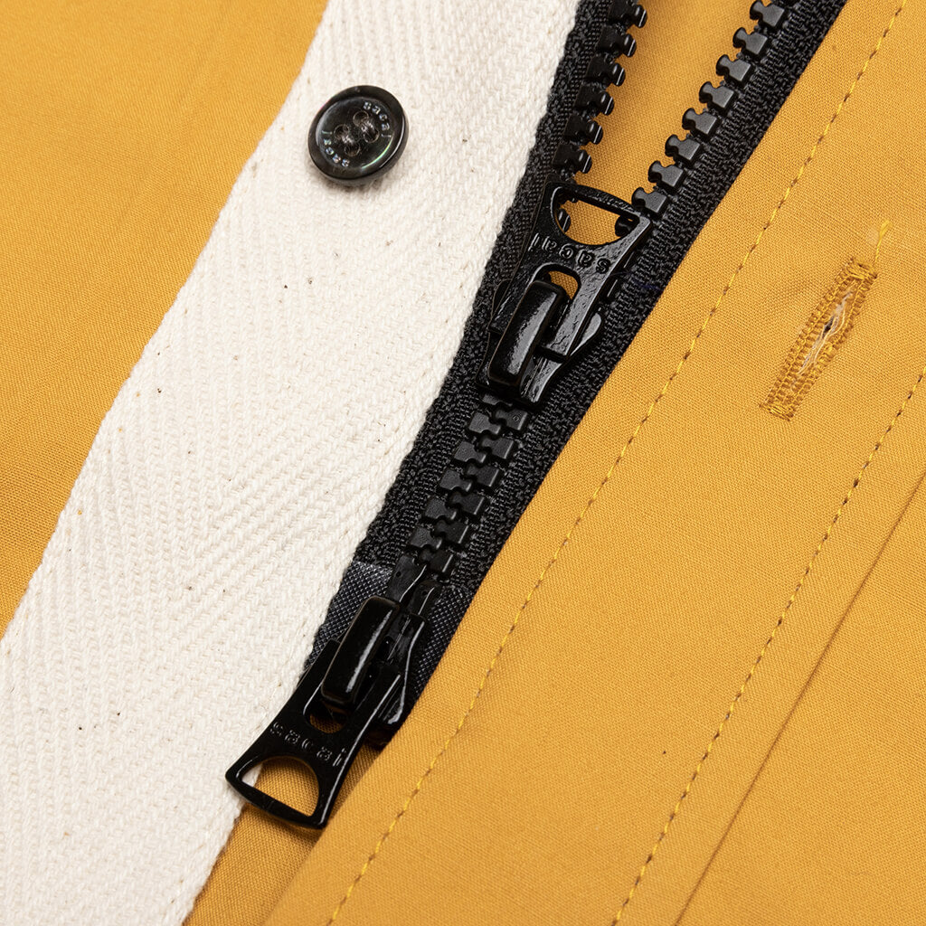 Cotton Poplin Shirt - Yellow