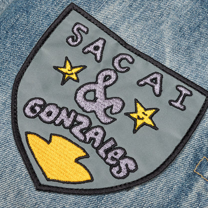 Sacai Gonz Denim Jacket - Light Blue