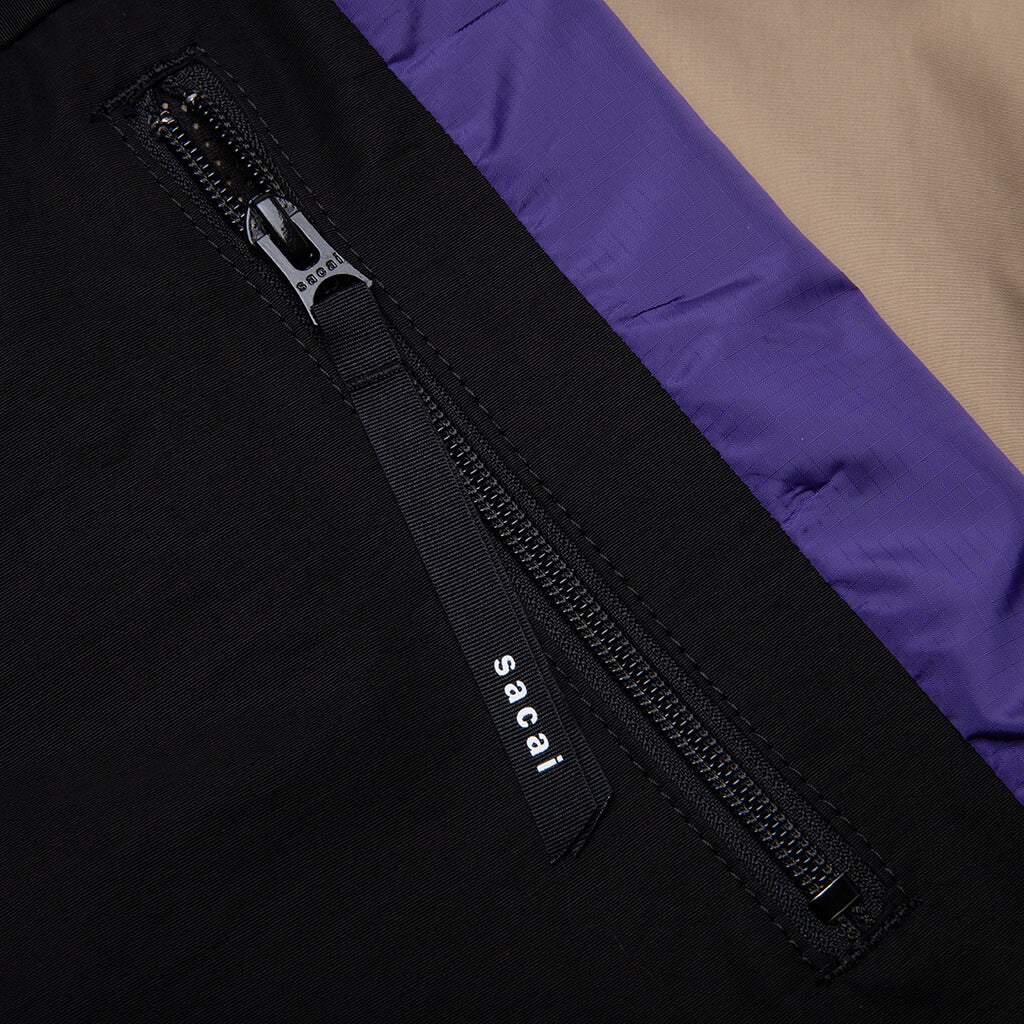 Nylon Pants - Beige