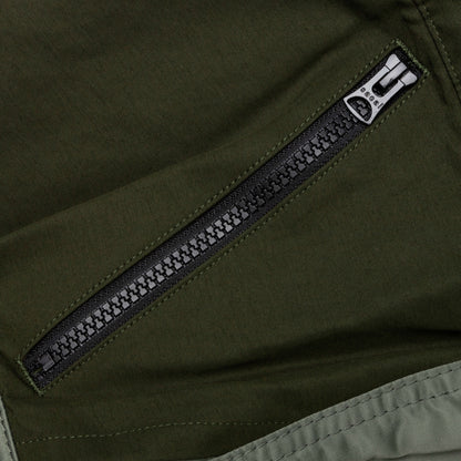 Nylon Twill Mix Pants - Khaki