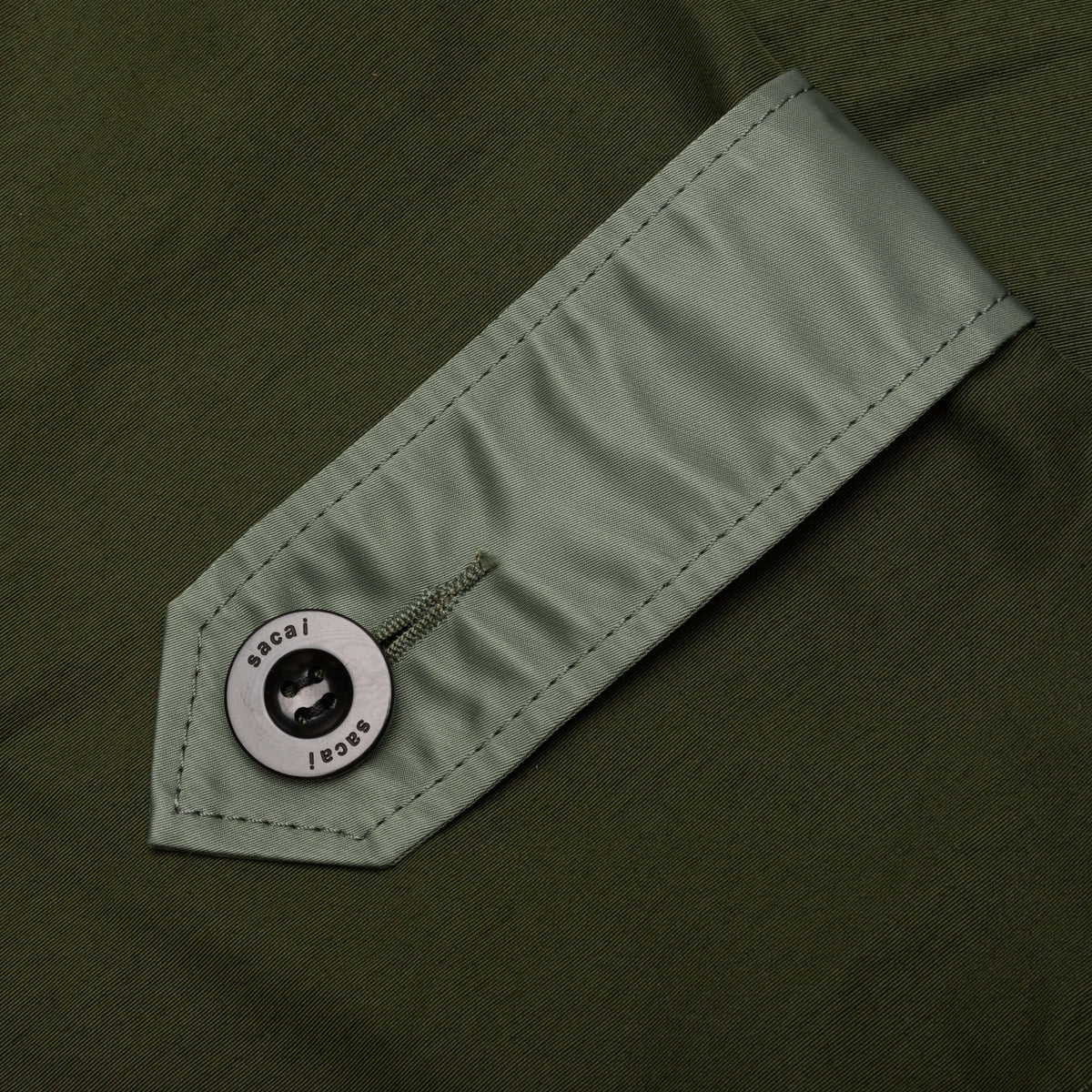 Nylon Twill Mix Pants - Khaki
