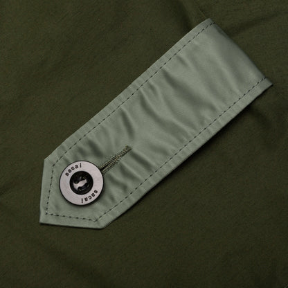 Nylon Twill Mix Pants - Khaki