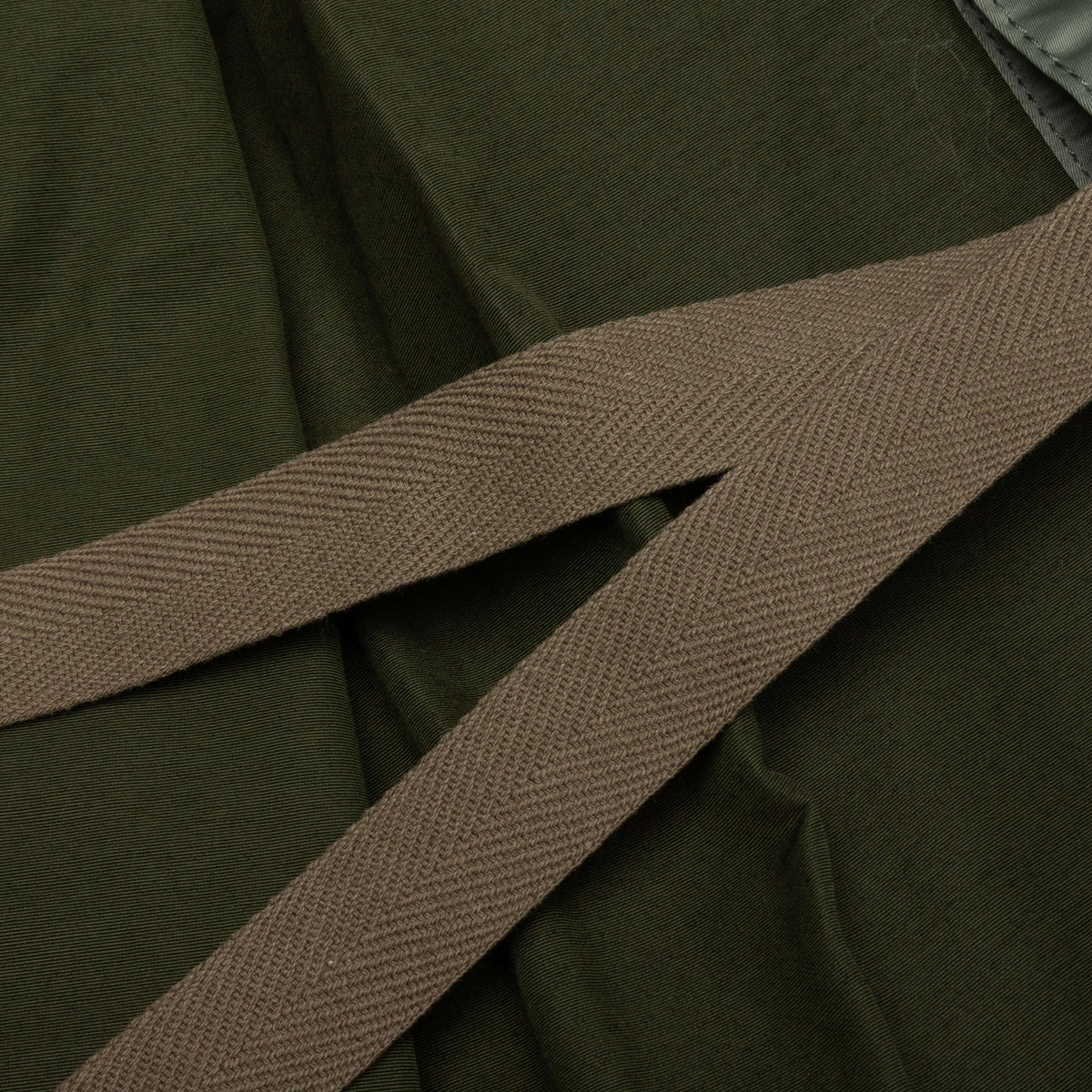 Nylon Twill Mix Pants - Khaki