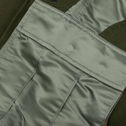 Nylon Twill Mix Pants - Khaki