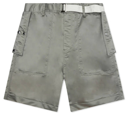 Nylon Twill Shorts - Light Khaki