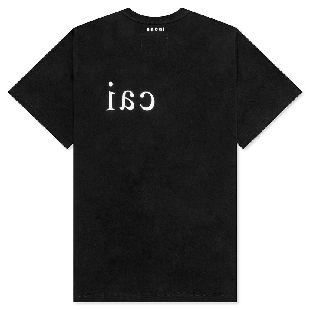 Reverse Logo T-Shirt - Black
