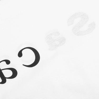 Reverse Logo T-Shirt - White