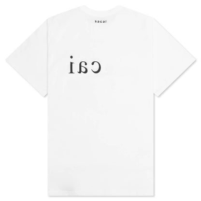 Reverse Logo T-Shirt - White