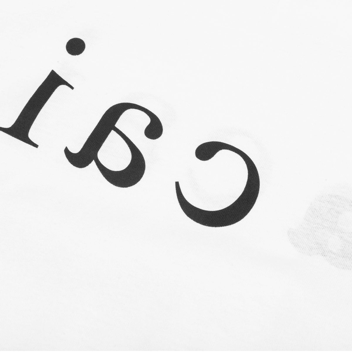 Reverse Logo T-Shirt - White