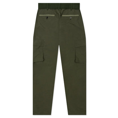 Rip Stop Mix Pants - Khaki