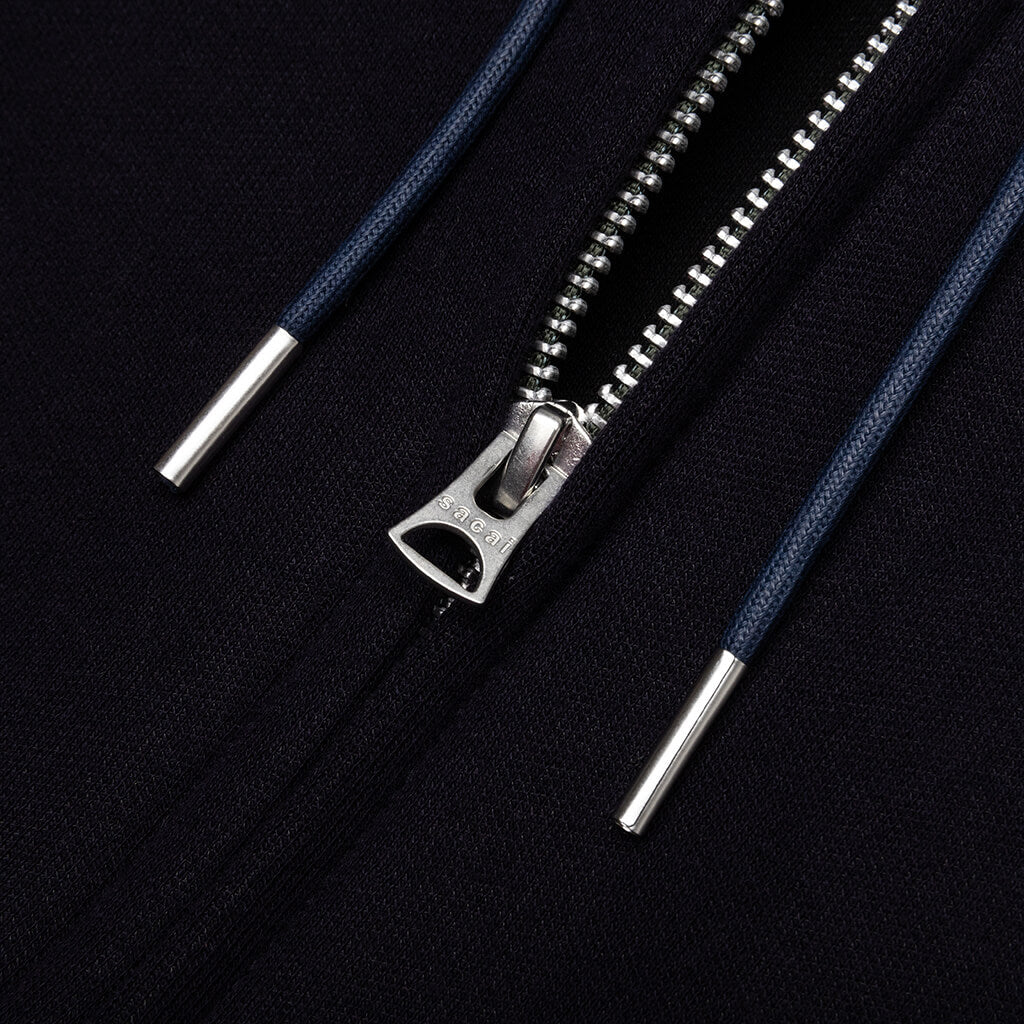 Sponge Sweat x MA-1 Zip Hoodie - Navy/Khaki
