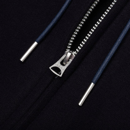 Sponge Sweat x MA-1 Zip Hoodie - Navy/Khaki