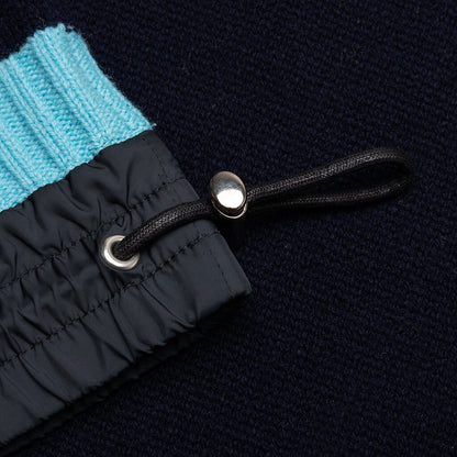 Wool Knit Pullover - Navy