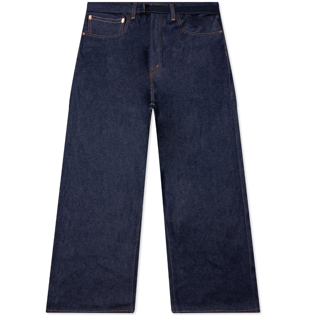 Sacai x Levi's Wide Leg Denim Pants - Indigo