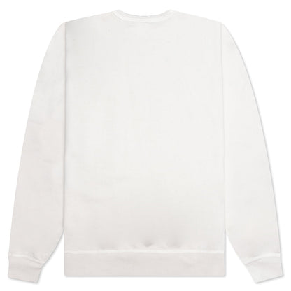 Oh Shit Crew Sweater - White