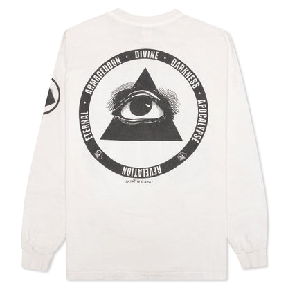 Sin L/S Tee - White