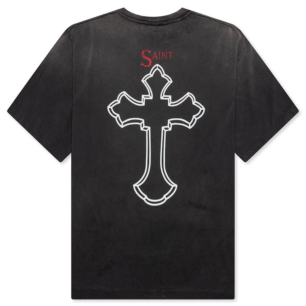 Saint Michael x 2Pac  T-Shirt - Black