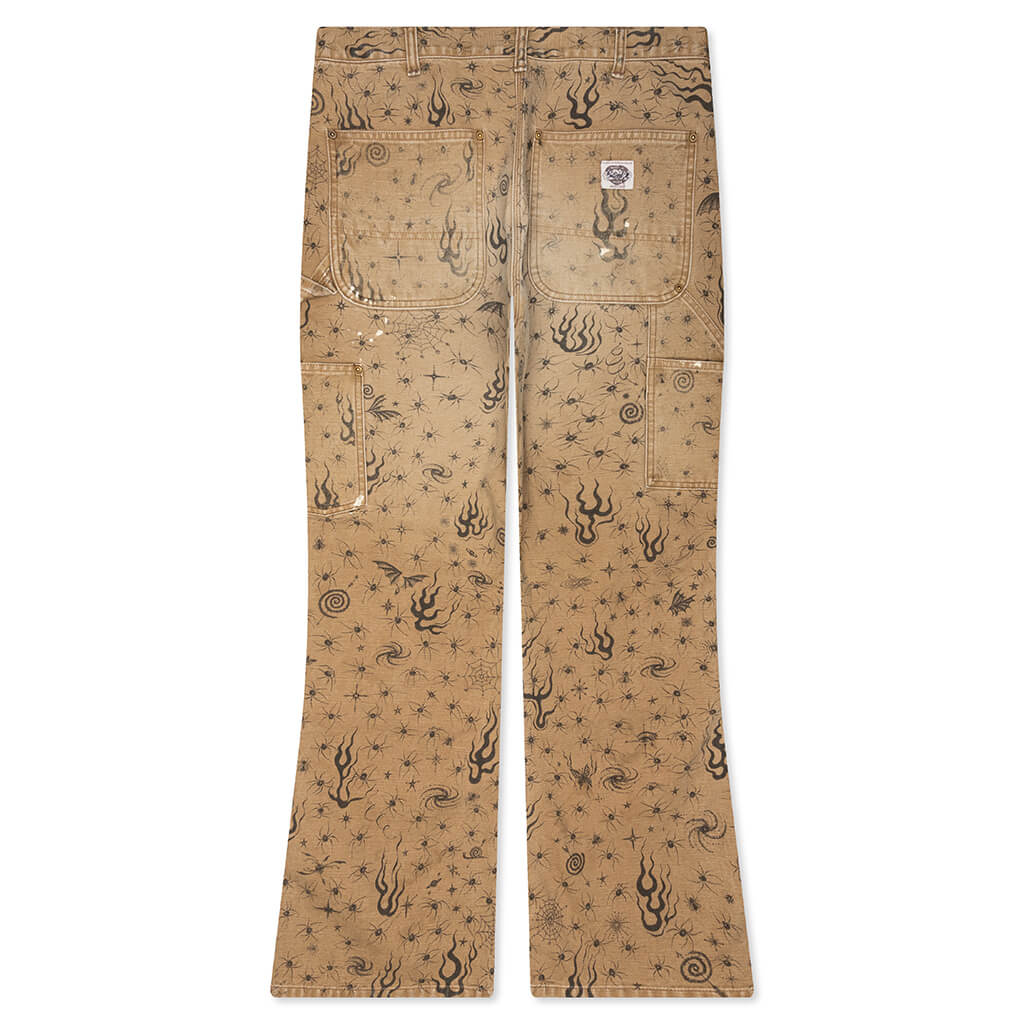 Saint Michael X Dr.Woo Mx6 Double Knee Pants - Beige