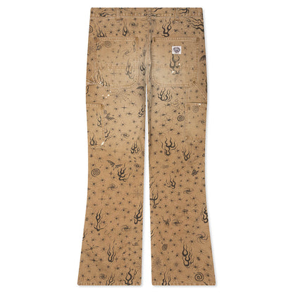 Saint Michael X Dr.Woo Mx6 Double Knee Pants - Beige