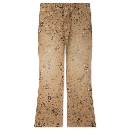 Saint Michael X Dr.Woo Mx6 Double Knee Pants - Beige
