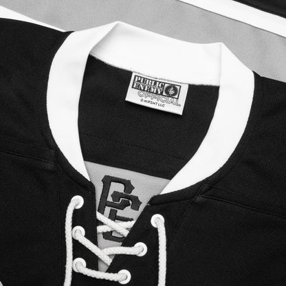 Saint Michael x Public Enemy Saint Enemy Game Shirt - Black