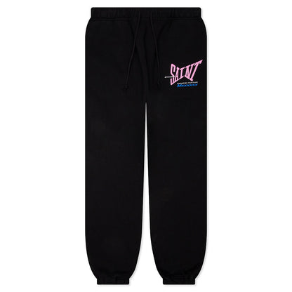 Ribbon Saint Sweatpants - Black