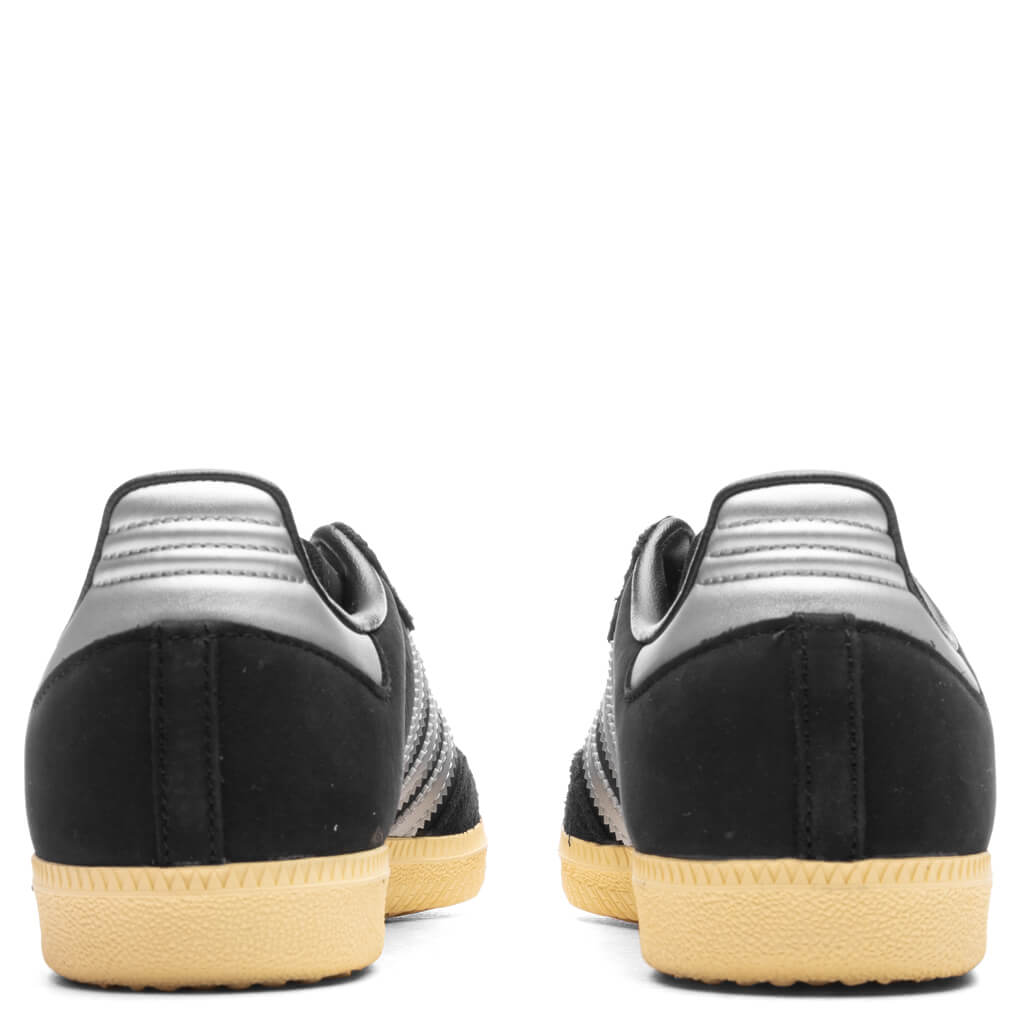 Women's Samba OG - Core Black/Matte Silver/Almost Yellow