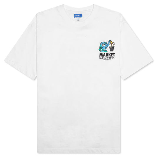 Sanitation Dept T-Shirt - White