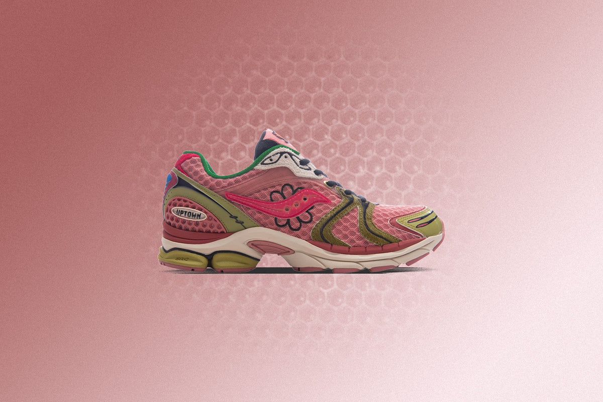 Saucony x Jae Tips Progrid Triumph 4 'Virginia Creeper' - Peach/Leaf