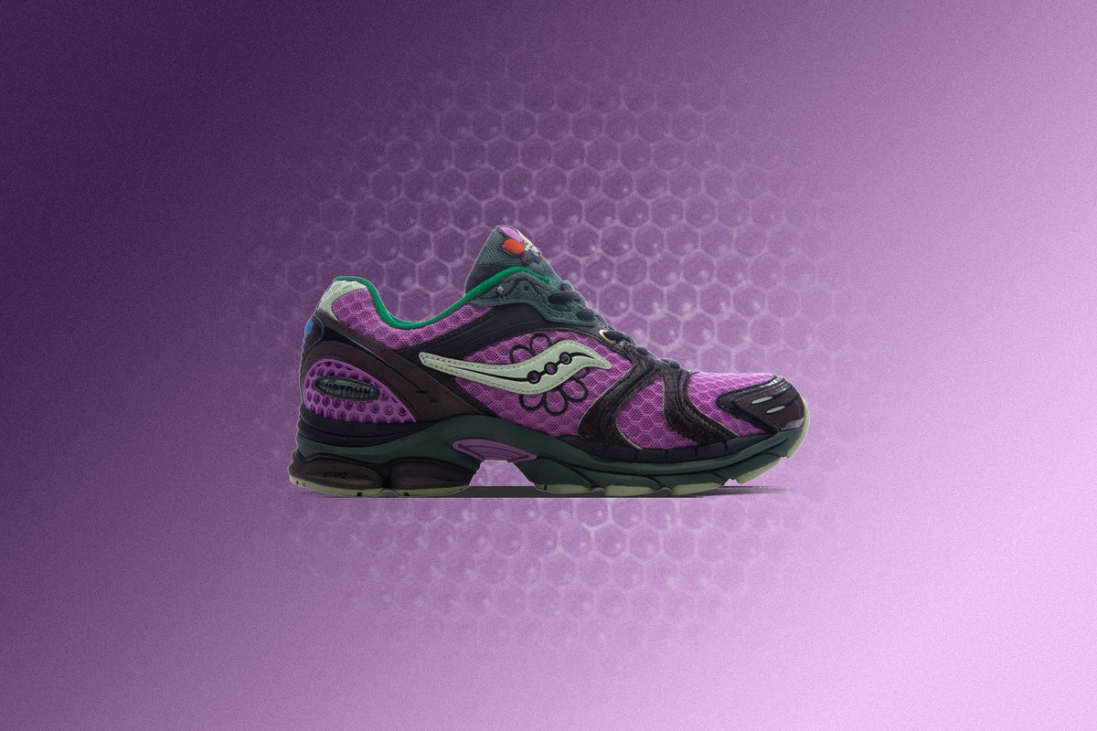 Saucony x Jae Tips Progrid Triumph 4 'Perrilla' - Violet/Earth