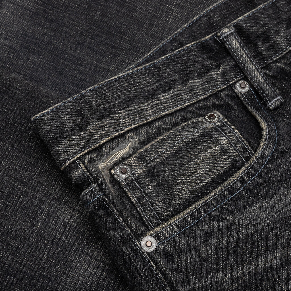 Savage Denim DP Mid Pants - Black