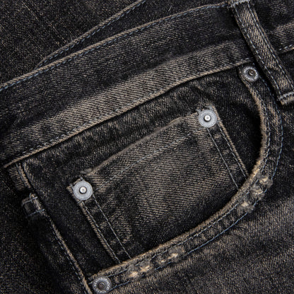 Savage Denim DP Mid Pants - Black