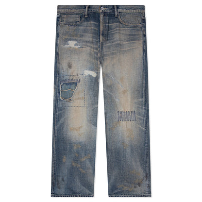 Savage Denim DP Wide Pants - Indigo