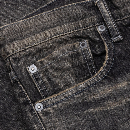Savage Denim Dp Mid Pants - Black