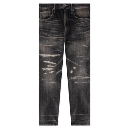 Savage Denim Dp Mid Pants - Black
