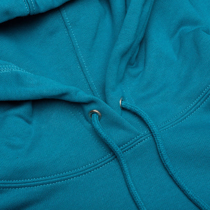 Scribble Logo Hoodie - River